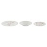 Flat Plate Quid Select Basic White Plastic 25 cm (24 Units)