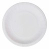 Plate set Algon Disposable Cardboard White 25 Pieces 20 cm (36 Units)