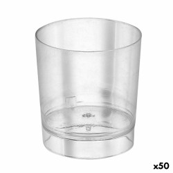 Set of reusable glasses Algon Tube, pipe Transparent 6 Pieces 300 ml (70 Units)