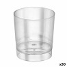 Set of reusable glasses Algon Tube, pipe Transparent 6 Pieces 300 ml (70 Units)