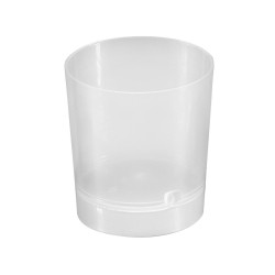 Set de Vasos de Chupito Algon Reutilizable Transparente 10 Piezas 35 ml (50 Unidades)