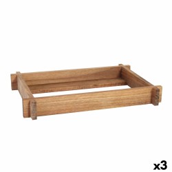 Holder Viejo Valle Acacia 53 x 16,2 x 4 cm (3 Units)