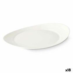 Dessert dish White Glass 19 x 2 x 19 cm (24 Units)