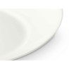 Flat Plate White Glass 30,5 x 3 x 26 cm (18 Units)