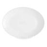 Fuente de Cocina Blanco Vidrio 30,5 x 2,5 x 23,5 cm (24 Unidades)