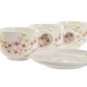 Soup Bowls Transparent 580 ml With handles Soup (24 Units)