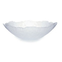 Fuente de Cocina Oasis Transparente Vidrio 18 x 2 x 47 cm (4 Unidades)