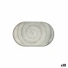 Snack tray La Mediterránea Ivar Oval 20 x 13 x 2 cm (24 Units)