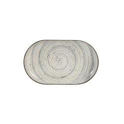 Snack tray La Mediterránea Ivar Oval 20 x 13 x 2 cm (24 Units)