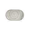 Snack tray La Mediterránea Ivar Oval 20 x 13 x 2 cm (24 Units)