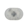 Cake stand Algon Silver 40 x 40 x 1,5 cm Circular (12 Units)