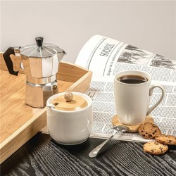 Juego de 6 Tazas de Café Alexandra House Living Porcelana