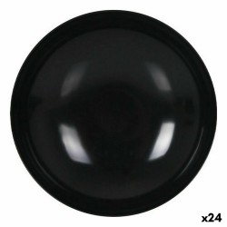 Serving Platter Inde Black 26,5 x 16,2 x 10 cm (3 Units)