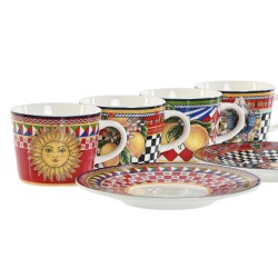 Tableware Quid Kaleido Ceramic 18 Pieces