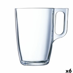 Set de Vasos Arcoroc Brixton Transparente Vidrio 300 ml (6 Unidades)